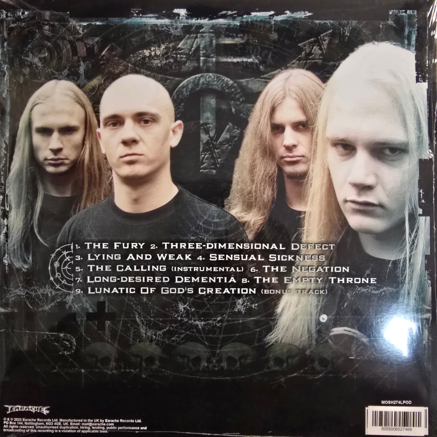 DECAPITATED : THE NEGATION LTD LP 180G OLIVE GREEN VINYL