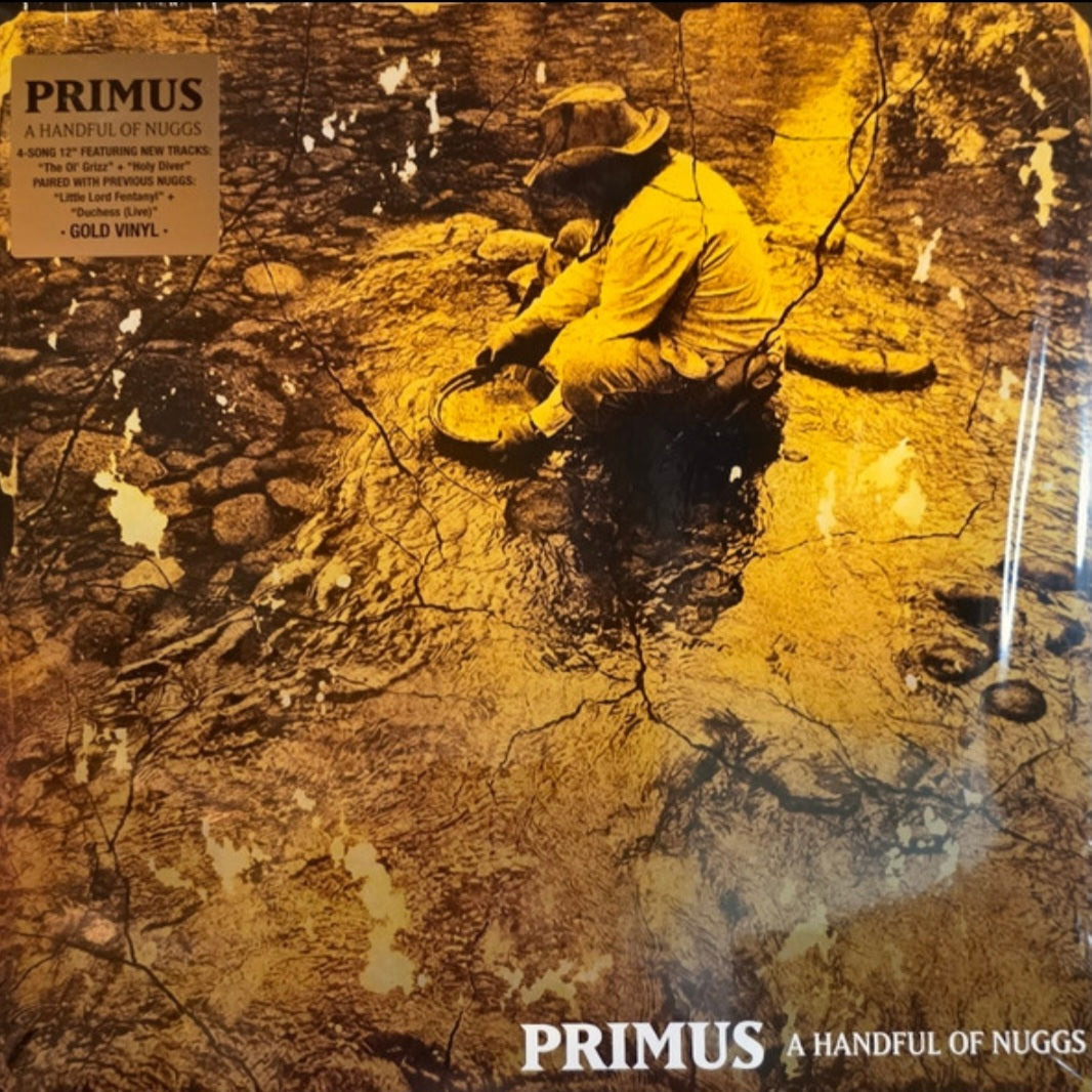 PRIMUS : A HANDFUL OF NUGGS LTD EP 18OG GOLD VINYL