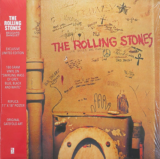 THE ROLLING STONES : BEGGARS BANQUET LP 180G