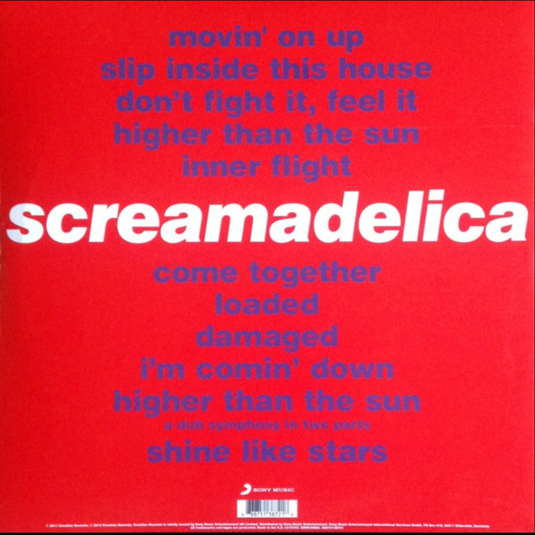 PRIMAL SCREAM : SCREAMADELICA 2LP 180G