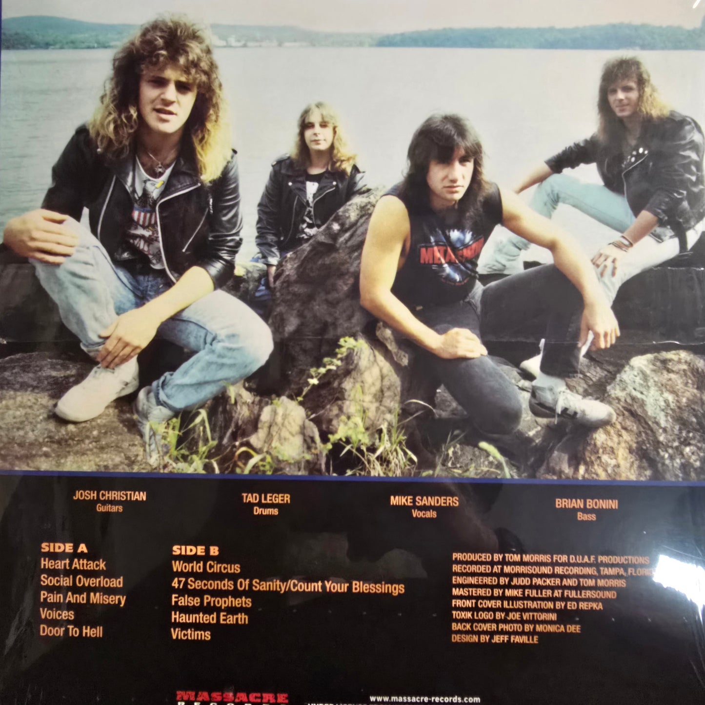 TOXIK : WORLD CIRCUS LTD LP 180G GREEN BLACK SPLIT VINYL