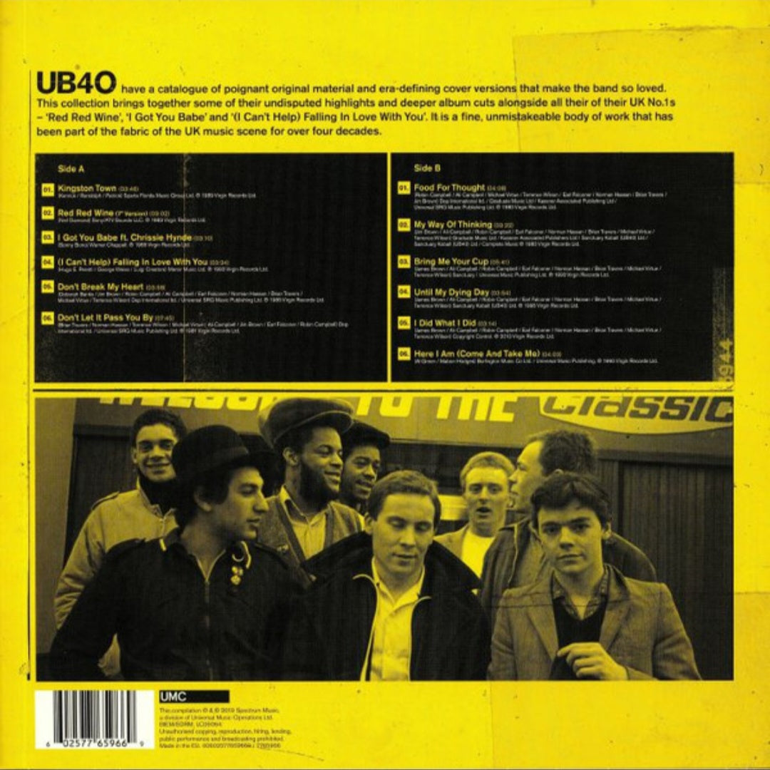 UB40 : THE COLLECTION LP 180G