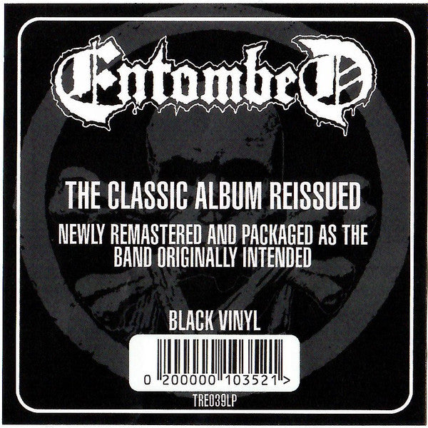 ENTOMBED : TO RIDE SHOOT STRAIGHT AND SPEAK THE TRUTH LP 180G