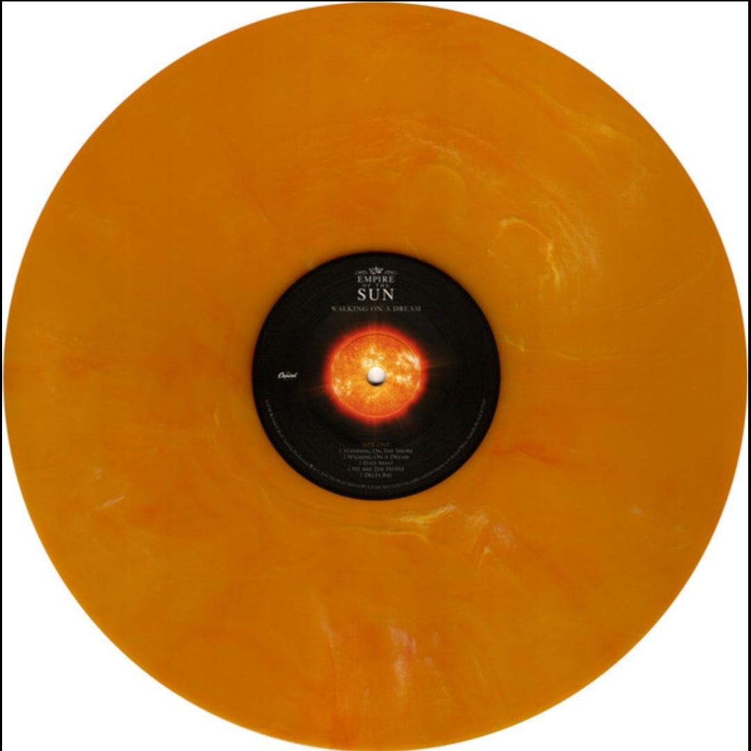 EMPIRE OF THE SUN : WALKING ON A DREAM LTD LP 180G YELLOW MARBLED VINYL