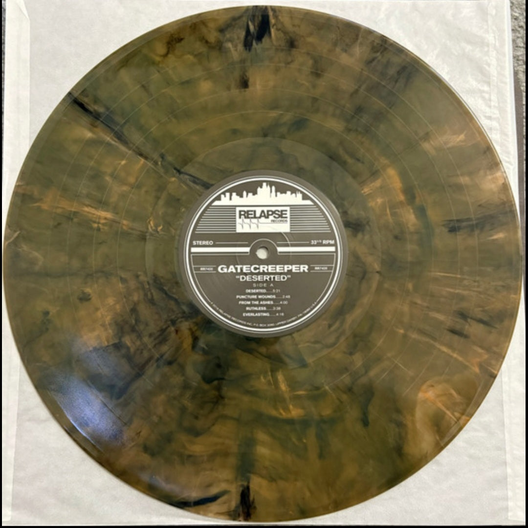 GATECREEPER : DESERTED LTD LP 180G CUSTOM MARBLED VINYL