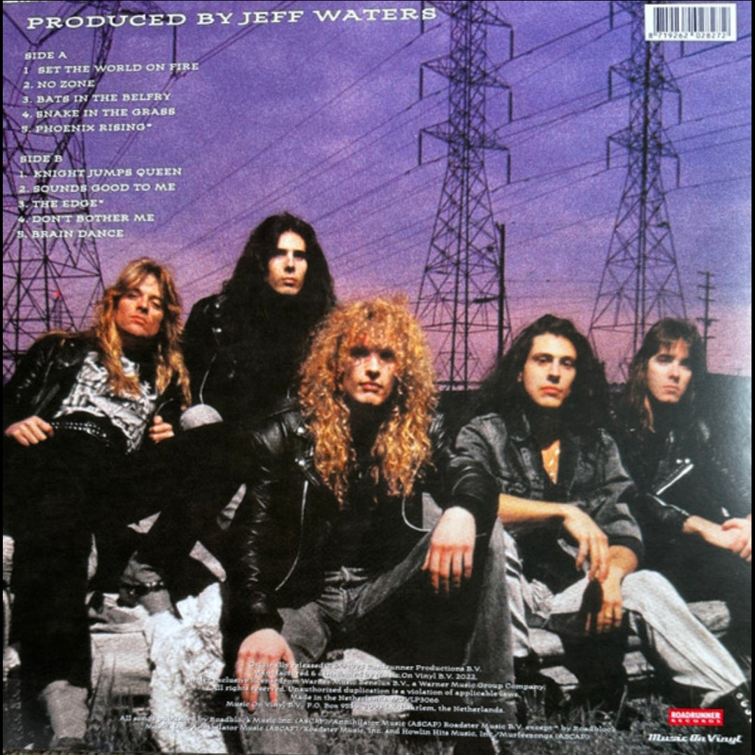 ANNIHILATOR : SET THE WORLD ON FIRE LP 180G