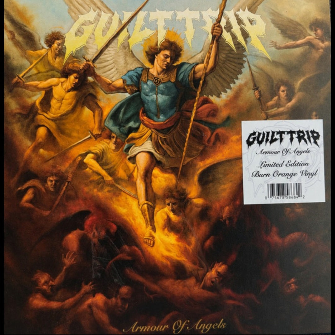 GUILT TRIP : ARMOUR OF ANGELS LTD LP 180G BURN ORANGE VINYL