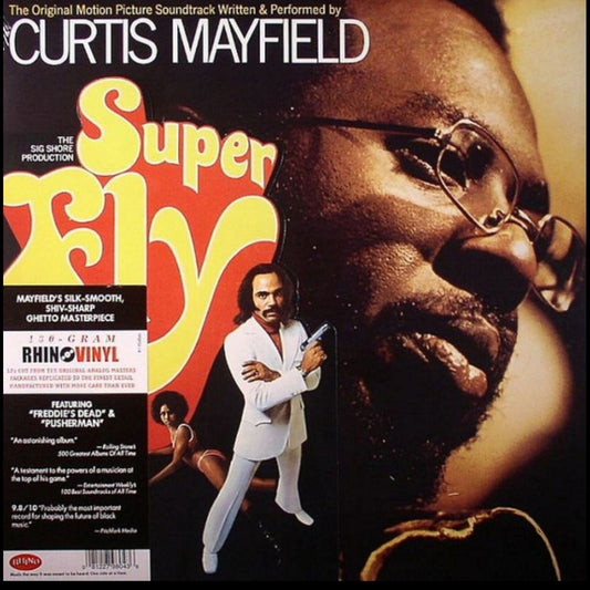CURTIS MAYFIELD : SUPER FLY LP 180G DIE CUT SLEEVE