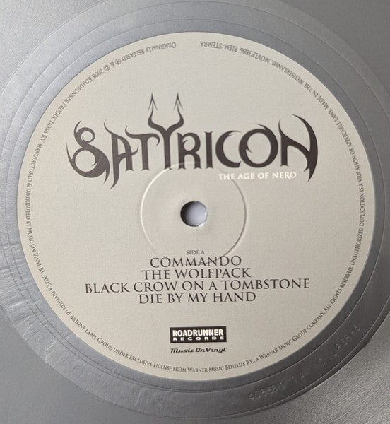 SATYRICON : THE AGE OF NERO LTD NUMBERED LP 180G SILVER VINYL