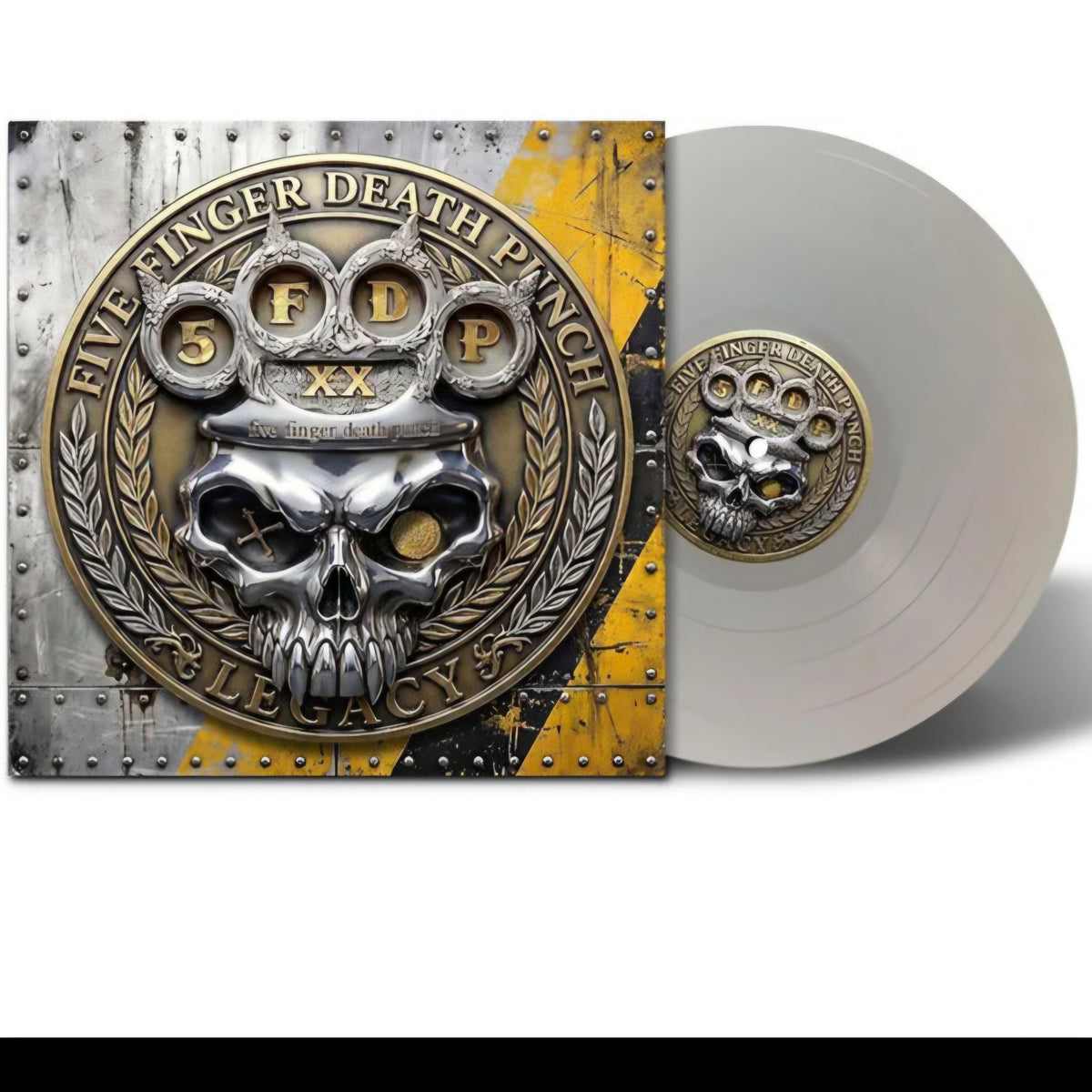FIVE FINGER DEATH PUNCH : LEGACY LTD LP 180G CLEAR VINYL
