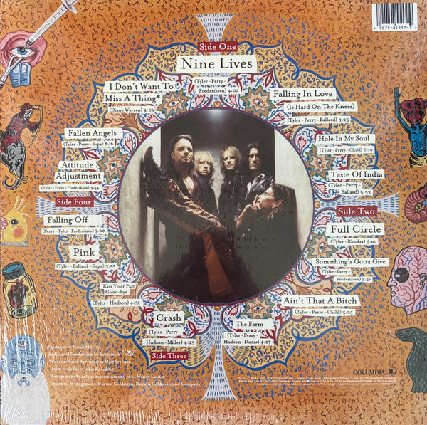 AEROSMITH : NINE LIVES 2LP 180G