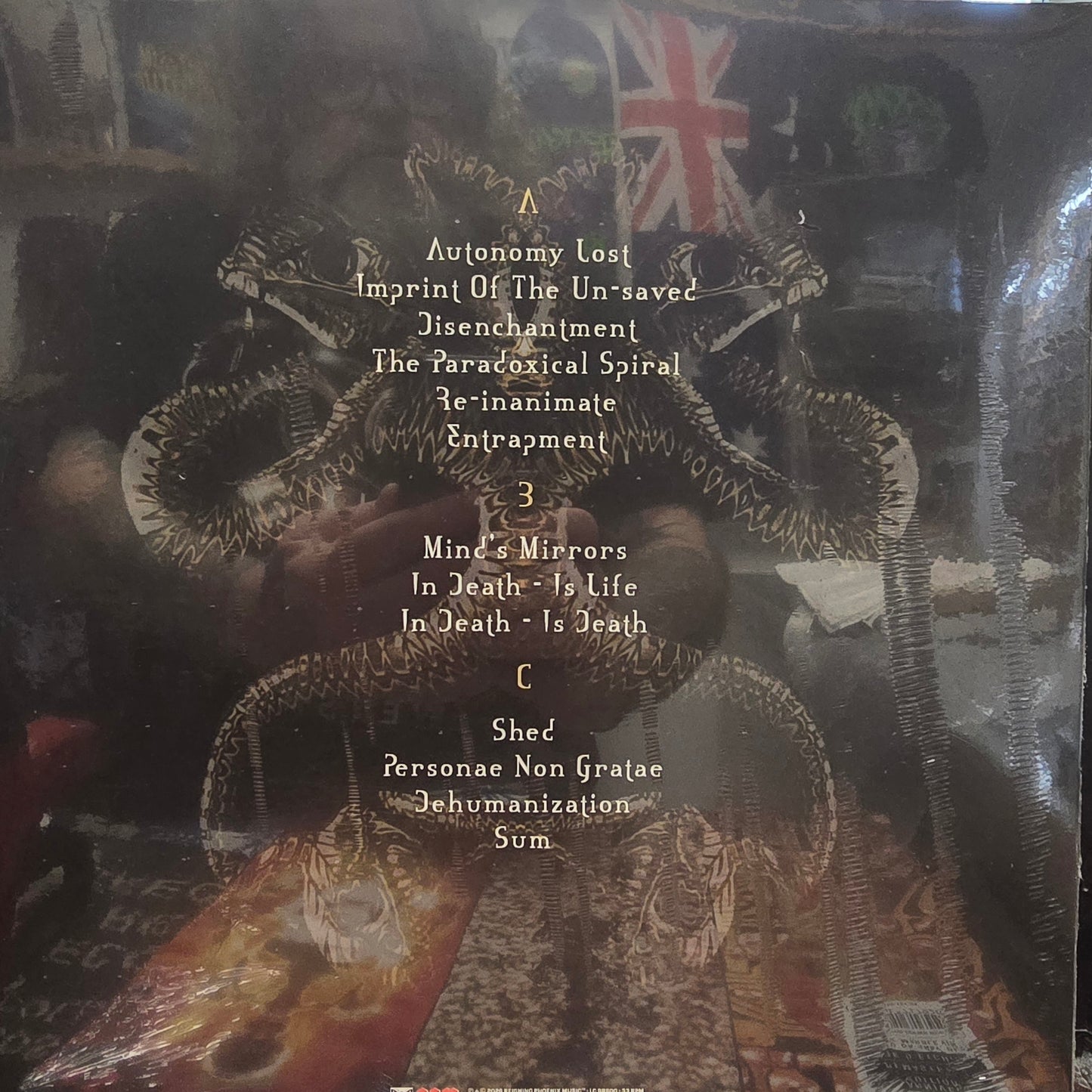 MESHUGGAH : CATCH THIRTY THREE LTD 20TH ANNIVERSARY 2LP 180G GOLD WHITE MARBLED VINYL