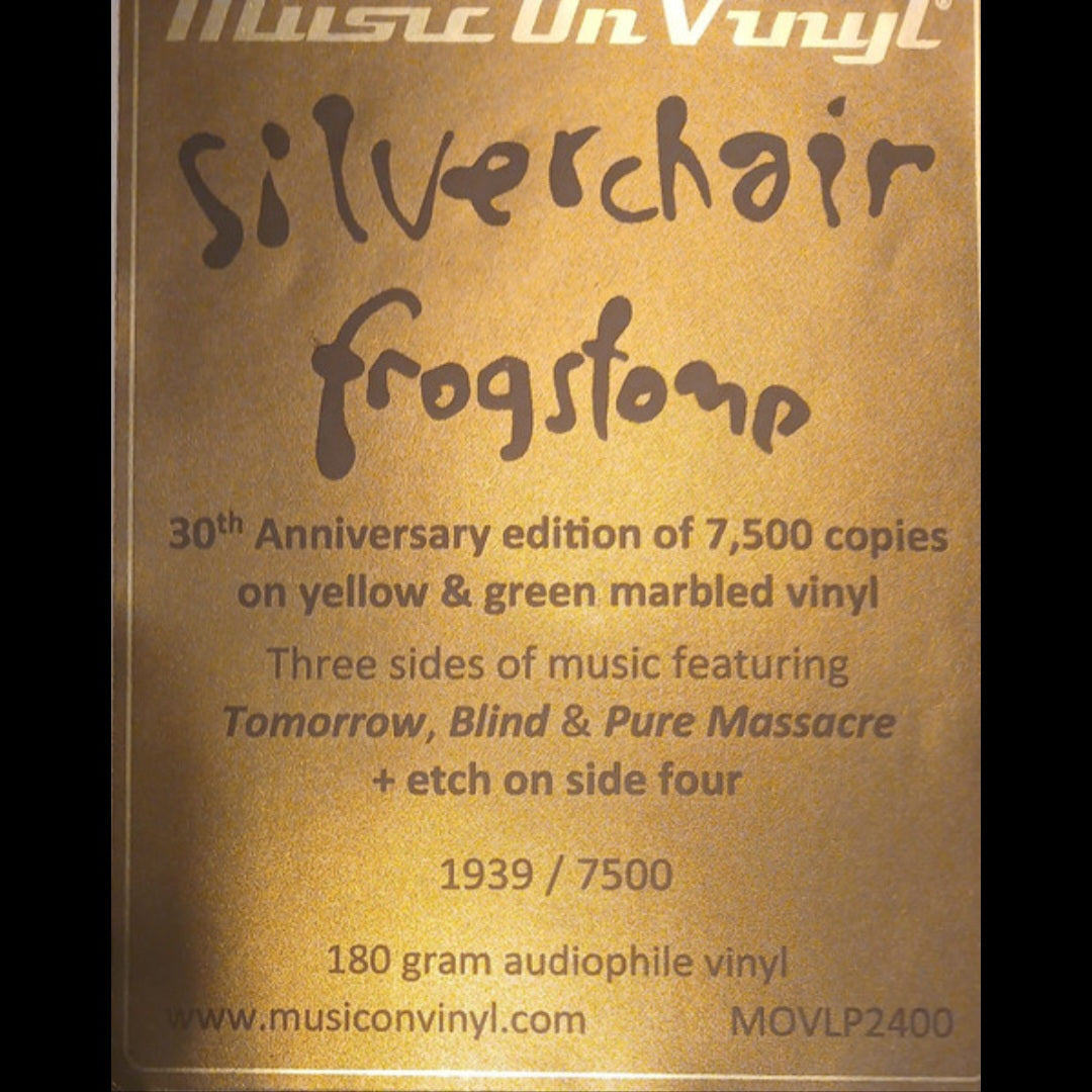 SILVERCHAIR : FROGSTOMP LTD 30TH ANNIVERSARY 2LP 180G YELLOW GREEN MARBLED VINYL
