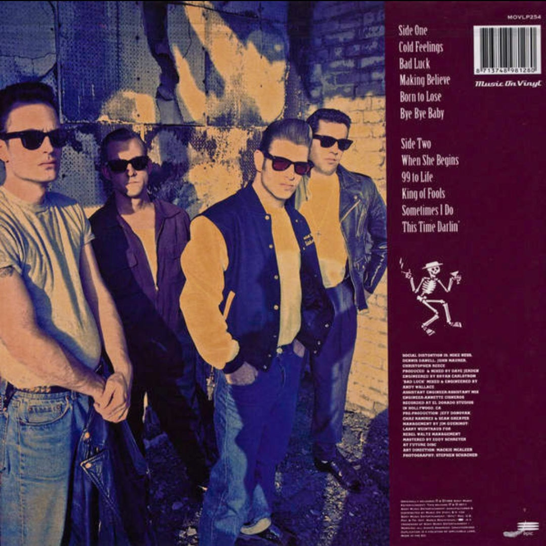 SOCIAL DISTORTION : SOMEWHERE BETWEEN HEAVEN AND HELL LP 180G