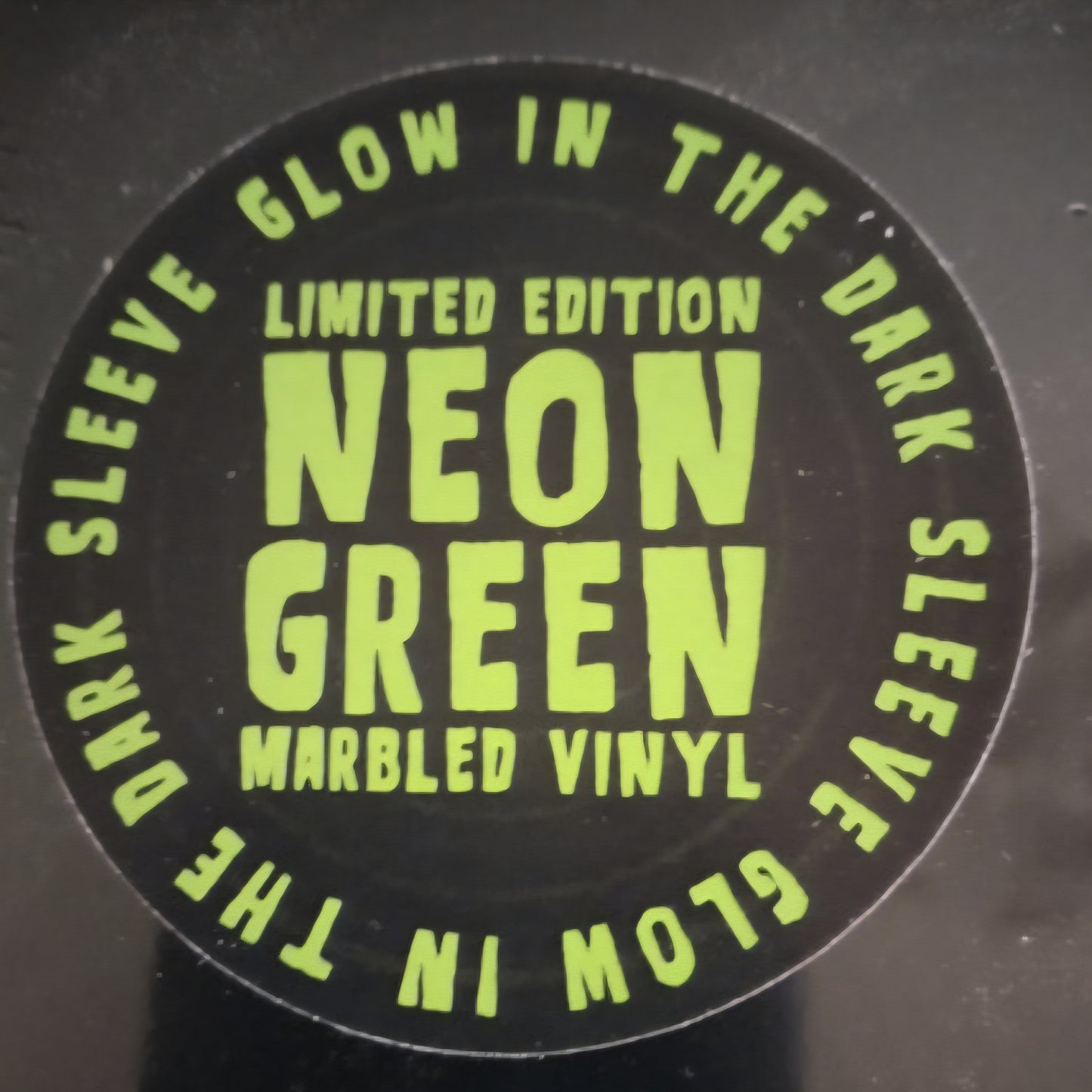 SLEAFORD MODS : THE DEMISE OF PLANET X LTD LP 180G NEON GREEN GLOW IN THE DARK VINYL