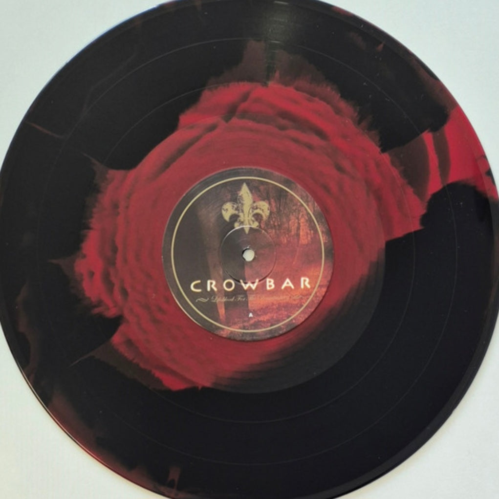 CROWBAR : LIFESBLOOD FOR THE DOWNTRODDEN LTD 2LP 180G RED BLACK INKSPOT VINYL