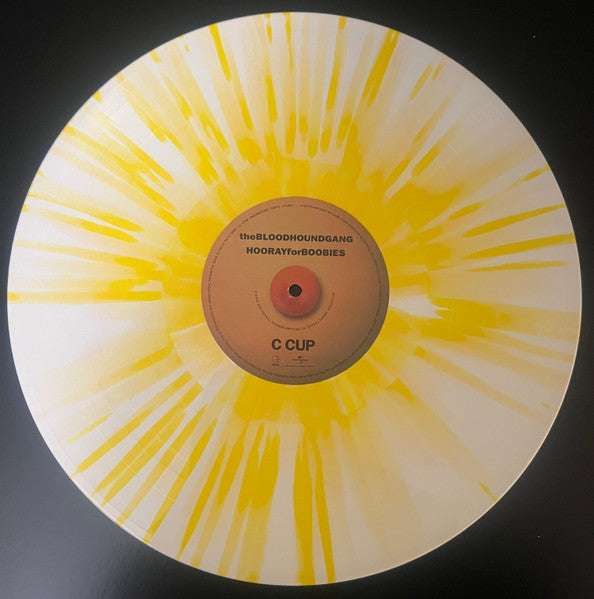 BLOODHOUND GANG : HOORAY FOR BOOBIES LTD 2LP 180G WHITE BLUE YELLOW SPLATTER VINYL