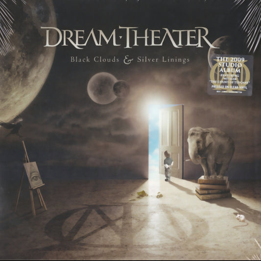 DREAM THEATER : BLACK CLOUDS & SILVER LININGS LTD 2LP 180G CLEAR VINYL