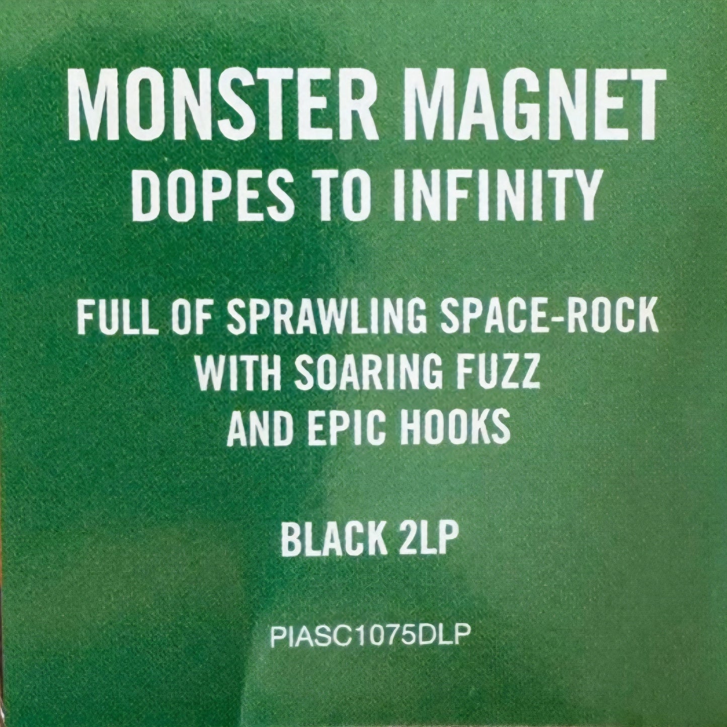 MONSTER MAGNET : DOPES TO INFINITY 2LP 180G GATEFOLD SLEEVE