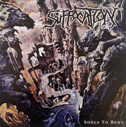 SUFFOCATION : SOULS TO DENY LTD LP 180G BLUE TAN BLACK SPLATTER VINYL