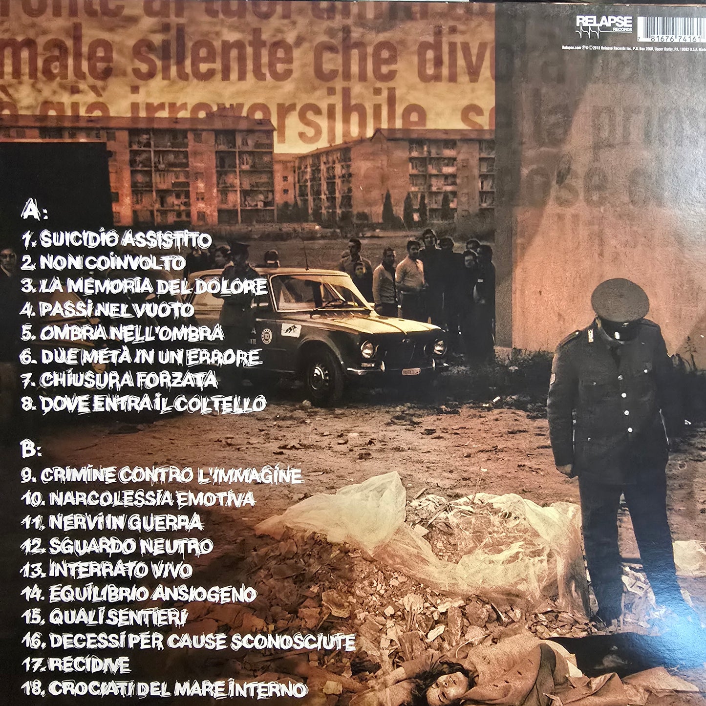 CRIPPLE BASTARDS : LA FINE CRESCE DA DENTRO LP 180G