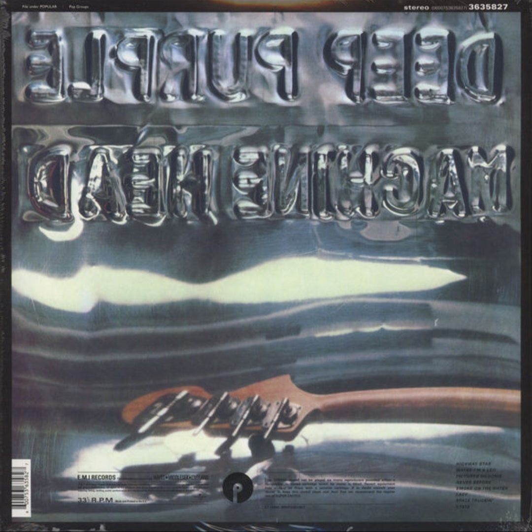 DEEP PURPLE : MACHINE HEAD LP 180G GATEFOLD