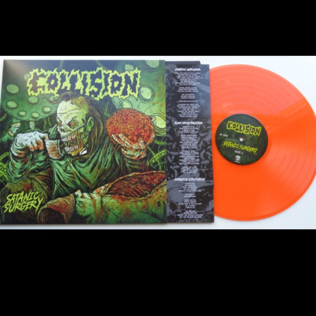 COLLISION : SATANIC SURGERY LTD LP 180G ORANGE VINYL