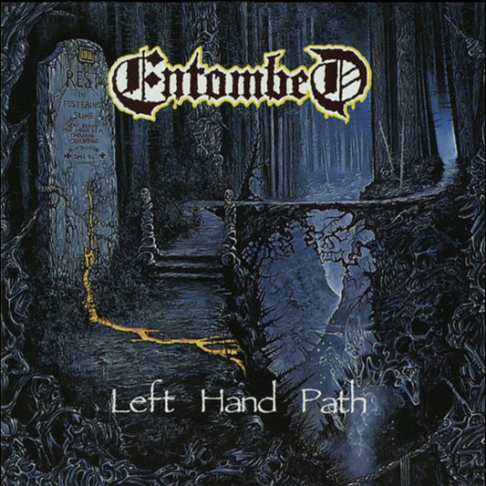 ENTOMBED : LEFT HAND PATH LTD LP 180G WHITE VINYL