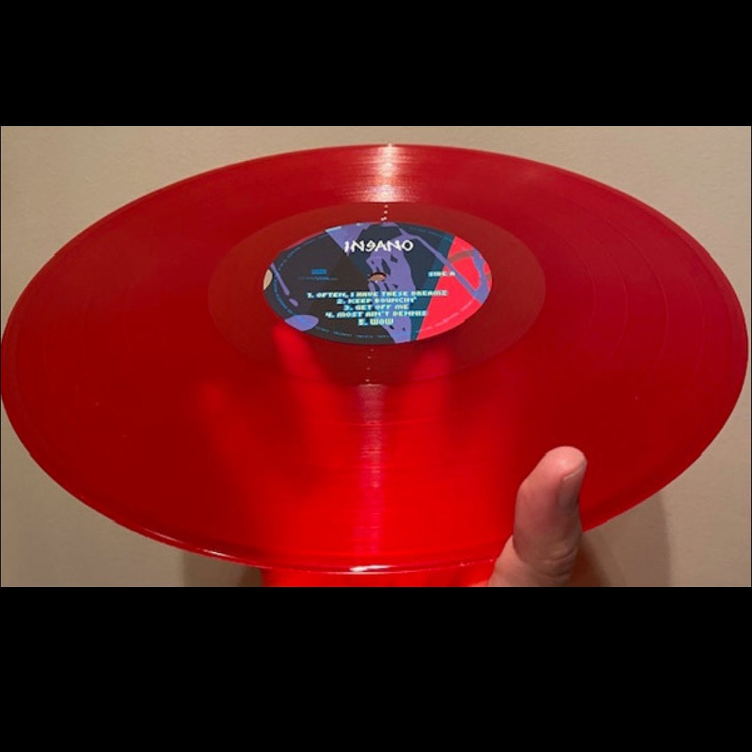 KID CUDI : INSANO LTD 2LP 180G TRANSLUCENT RED VINYL