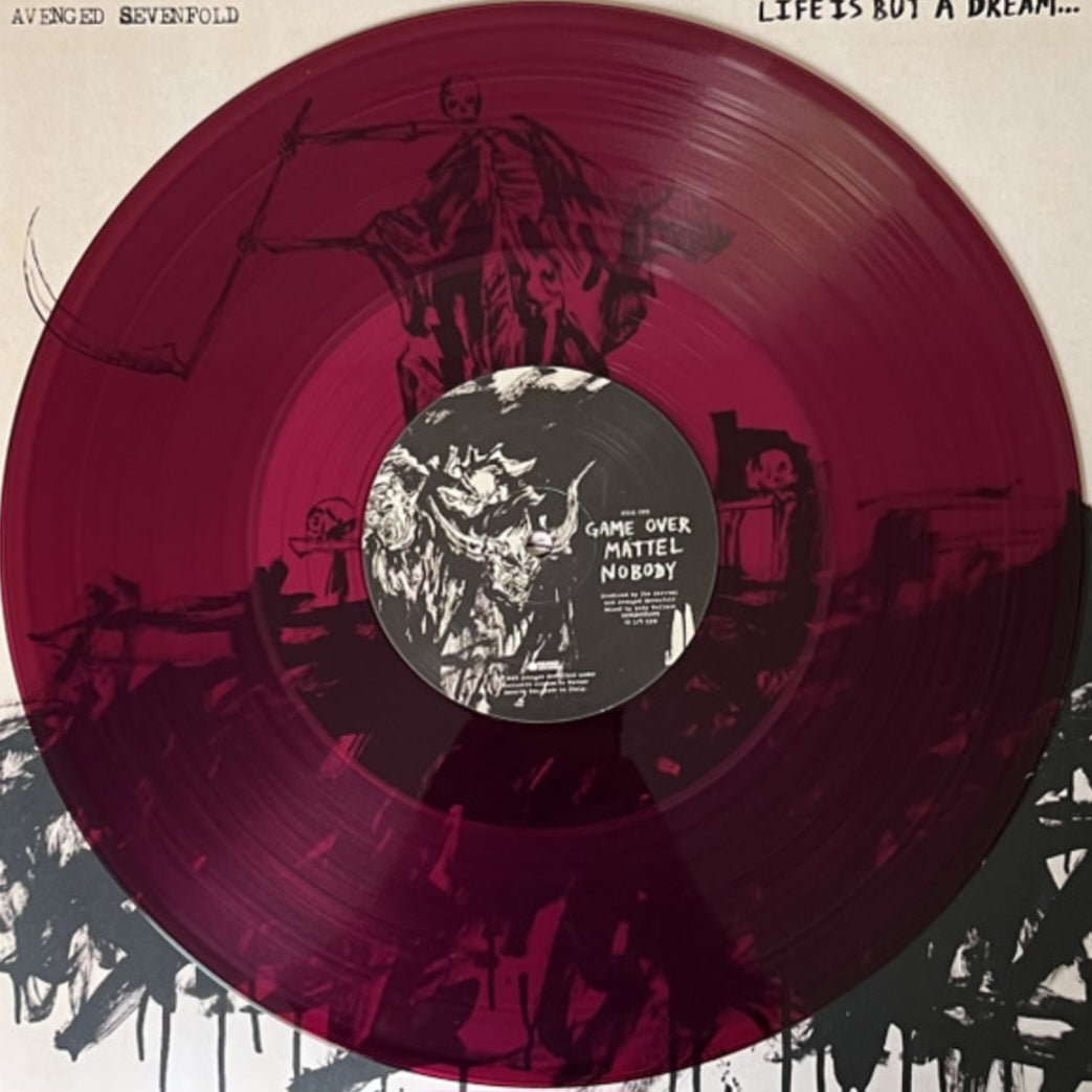 AVENGED SEVENFOLD : LIFE IS BUT A DREAM... LTD 2LP 180G PURPLE VINYL