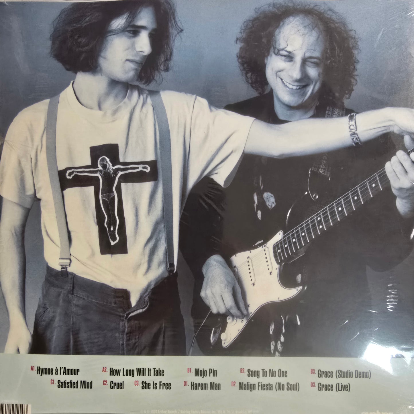 JEFF BUCKLEY / GARY LUCAS : SONGS TO NO ONE 2LP 180G
