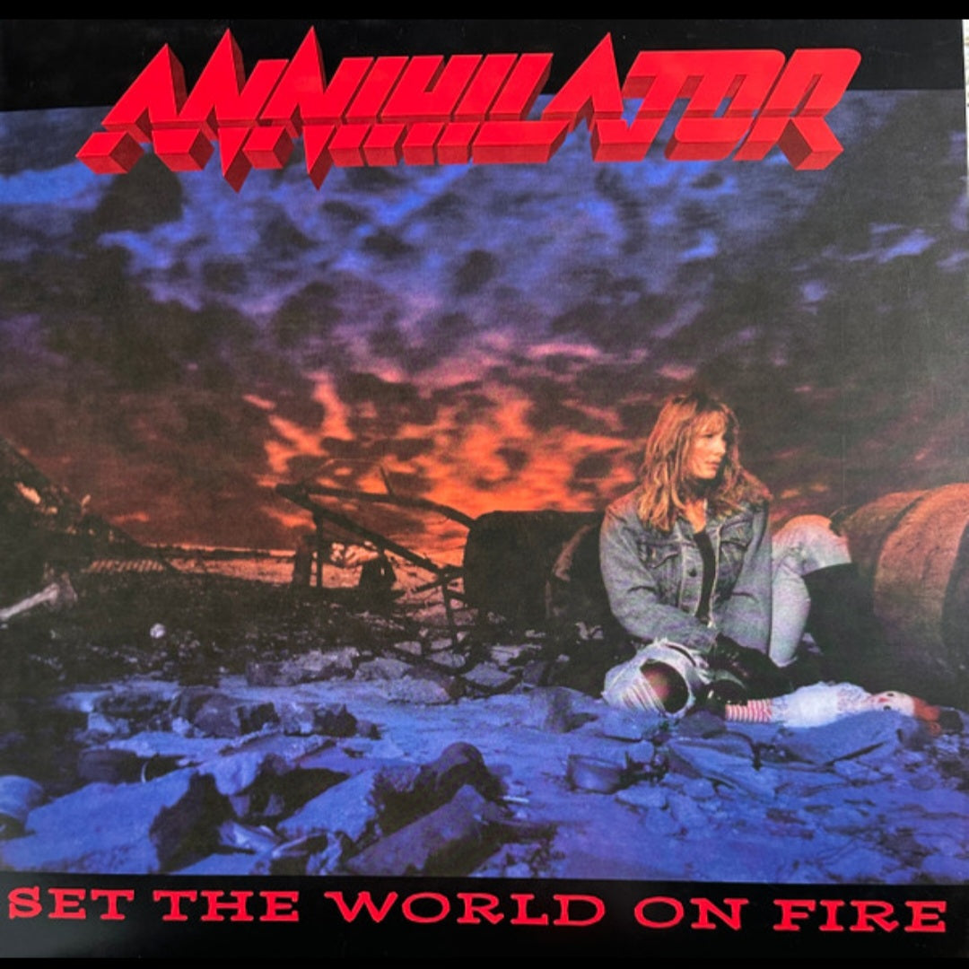 ANNIHILATOR : SET THE WORLD ON FIRE LP 180G