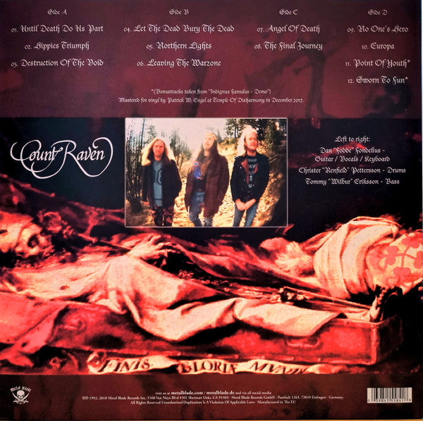 COUNT RAVEN : DESTRUCTION OF THE VOID 2LP 180G