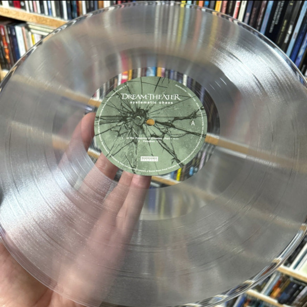 DREAM THEATER : SYSTEMATIC CHAOS LTD 2LP 180G CLEAR VINYL