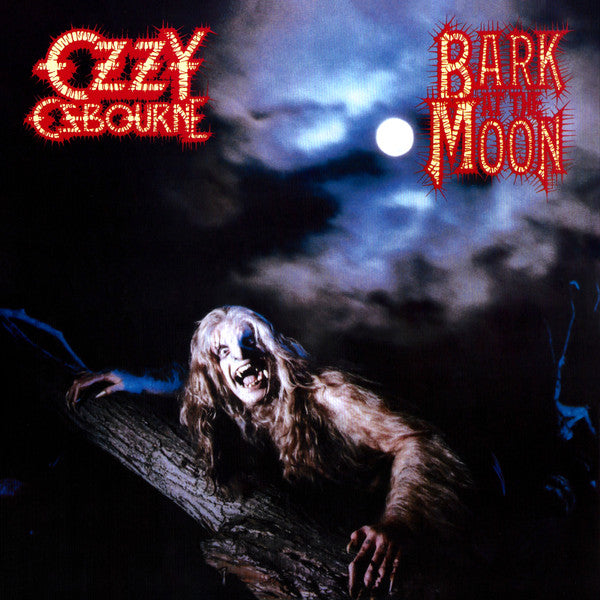 OZZY OSBORNE : BARK AT THE MOON LTD 40TH ANNIVERSARY LP 180G BLUE VINYL INC POSTER