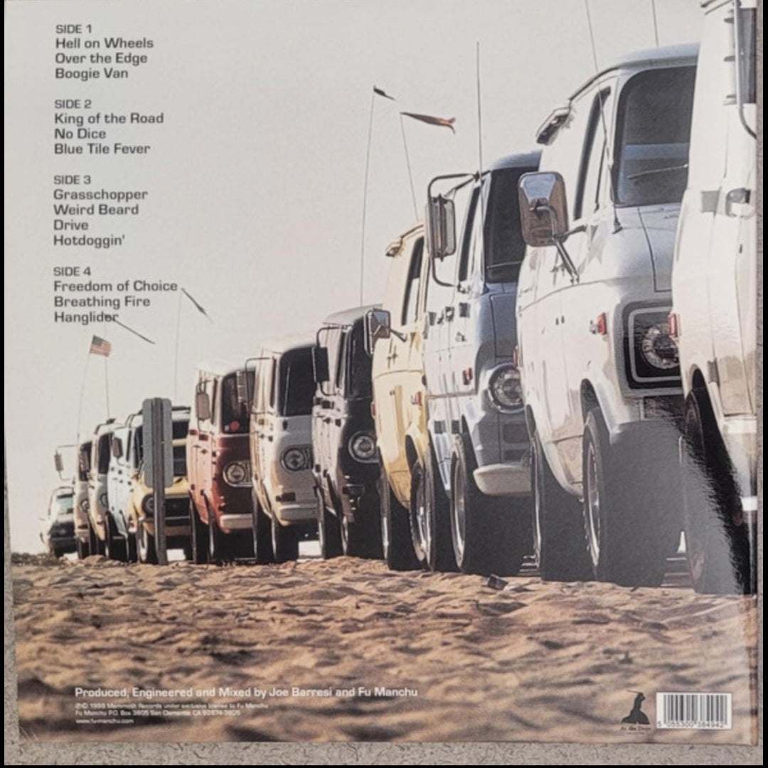 FU MANCHU : KING OF THE ROAD LTD 2LP 180G TRI COLOUR VINYL