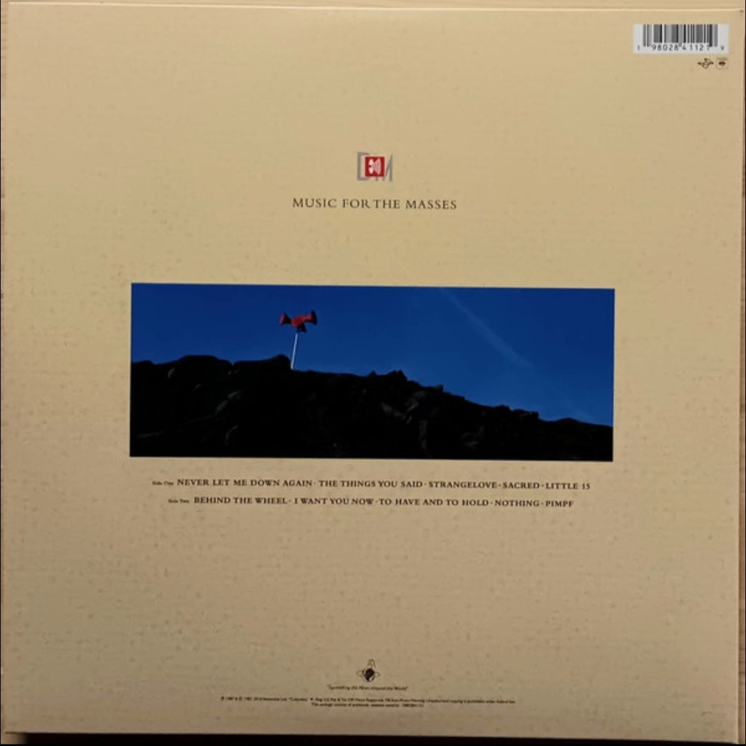 DEPECHE MODE : MUSIC FOR THE MASSES LP 180G