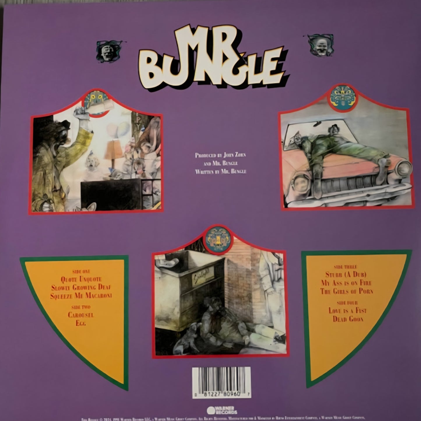 MR BUNGLE : MR BUNGLE LTD 2LP 180G ORANGE VINYL