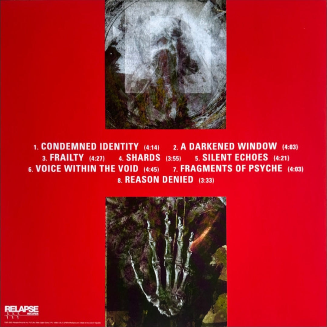 GRUESOME : SILENT ECHOES LTD LP 180G BLACK IN BLOOD RED VINYL