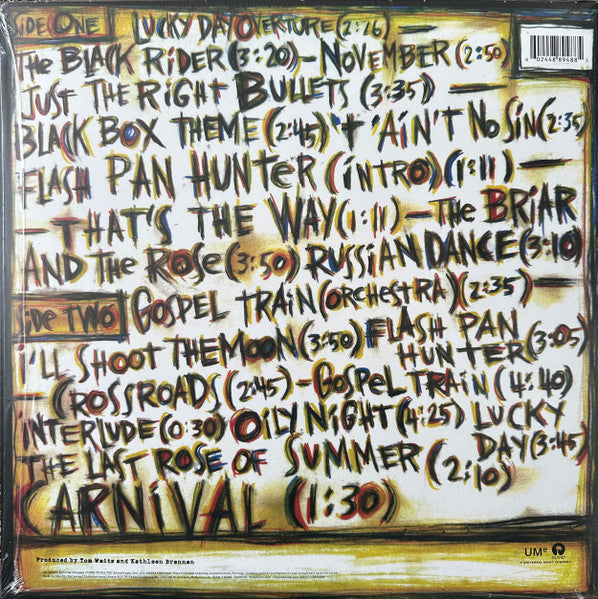 TOM WAITS : THE BLACK RIDER LP 180G