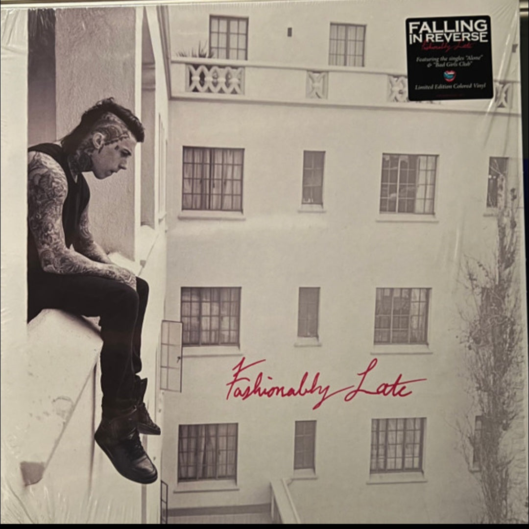 FALLING IN REVERSE : FASHIONABLY LATE LTD LP 180G CLEAR PINK SPLATTER VINYL