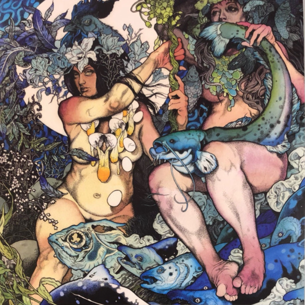 BARONESS : BLUE RECORD LTD 2LP 180G CUSTOM CLOUDY BLUE VINYL