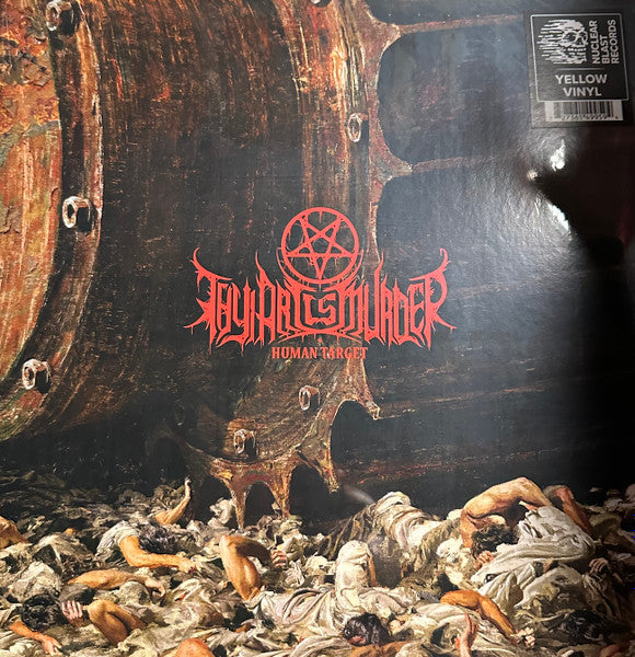 THY ART IS MURDER : HUMAN TARGET LTD LP 180G YELLOW VINYL