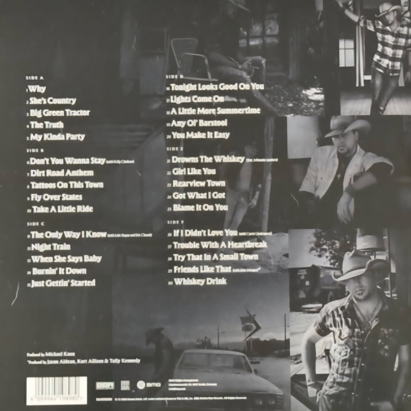 JASON ALDEAN : 30 NUMBER ONE HITS LTD 3LP 180G COKE BOTTLE CLEAR VINYL