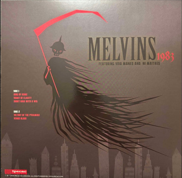 MELVINS : THUNDERBALL LTD LP 180G SMOKE IS A COLOUR VINYL