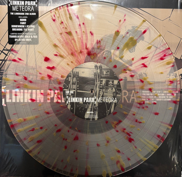 LINKIN PARK : METEORA LTD LP 180G GOLD RED SPLATTER VINYL