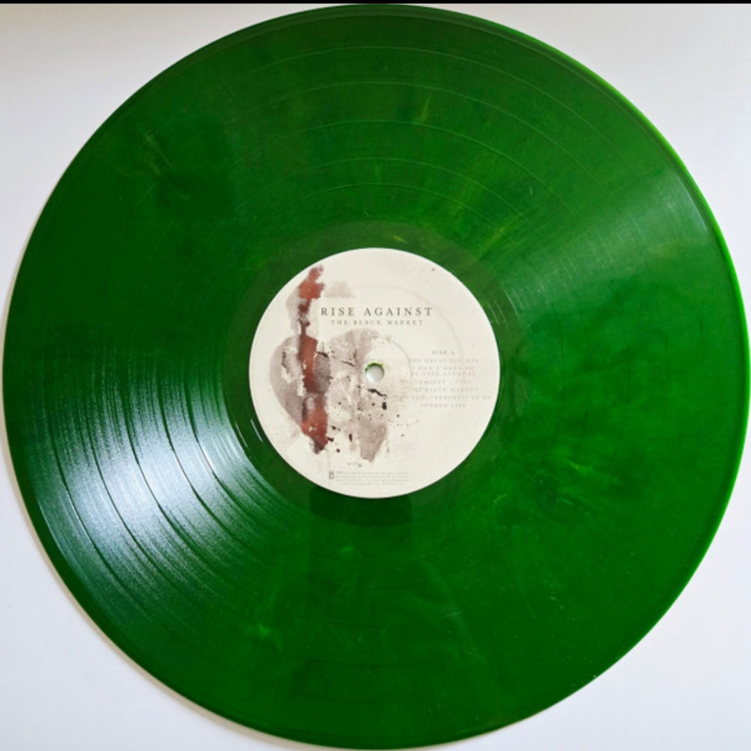 RISE AGAINST : THE BLACK MARKET LTD LP 180G GREEN VINYL