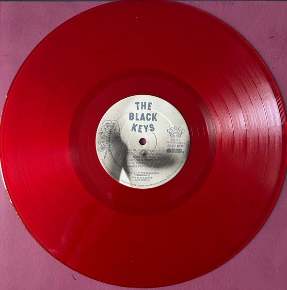 THE BLACK KEYS : NO RAIN NO FLOWERS LTD LP 180G RED VINYL