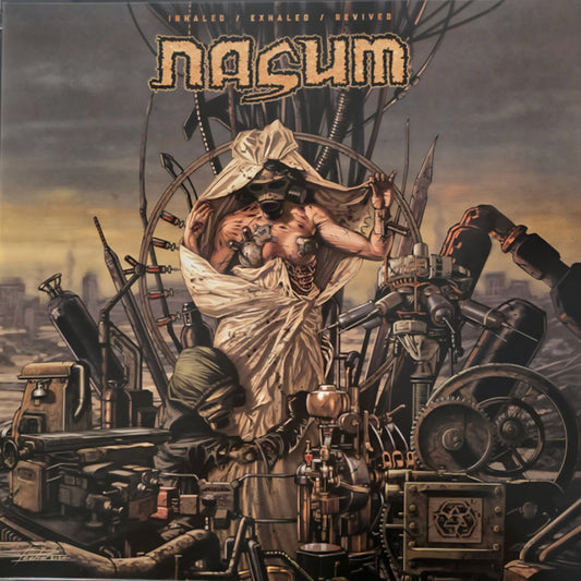 NASUM : INHALED / EXHALED / REVIVED LTD 2LP 180G TRANSLUCENT GOLD BLACK SPLATTER VINYL