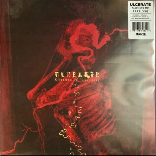 ULCERATE : SHRINES OF PARALYSIS LTD 2LP 180G HALF HALF SPLATTER VINYL